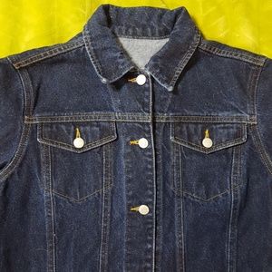 5/$25! Evan Picone Denim Jean Jacket